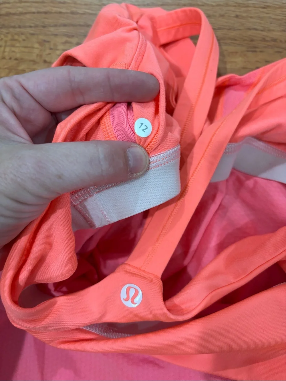 Lululemon Wrap It Up Tank Grapefruit 12